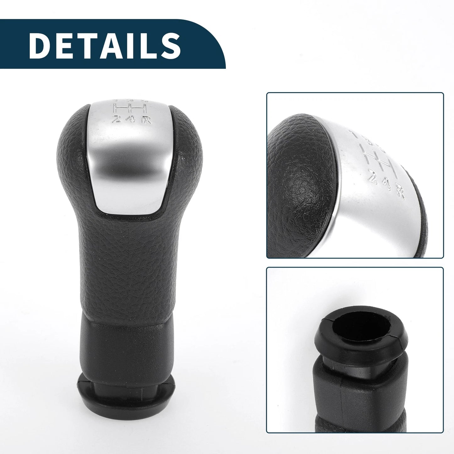 5 Speed Manual Gear Shifter Knob for Nissan X-Trail (2008-2013) Black