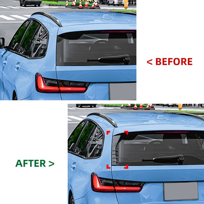 Rear Window Spoiler Lip for BMW 3 Series G21 (2019-2024) Carbon Fiber Look