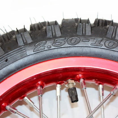 10" Front Wheel Rim & Knobby Tire for PIT PRO Trail Dirt Bike