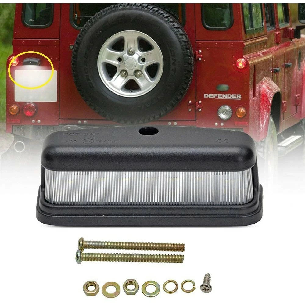 LED Rear License Plate Light for Land Rover Defender 90/110 (1983-2016)