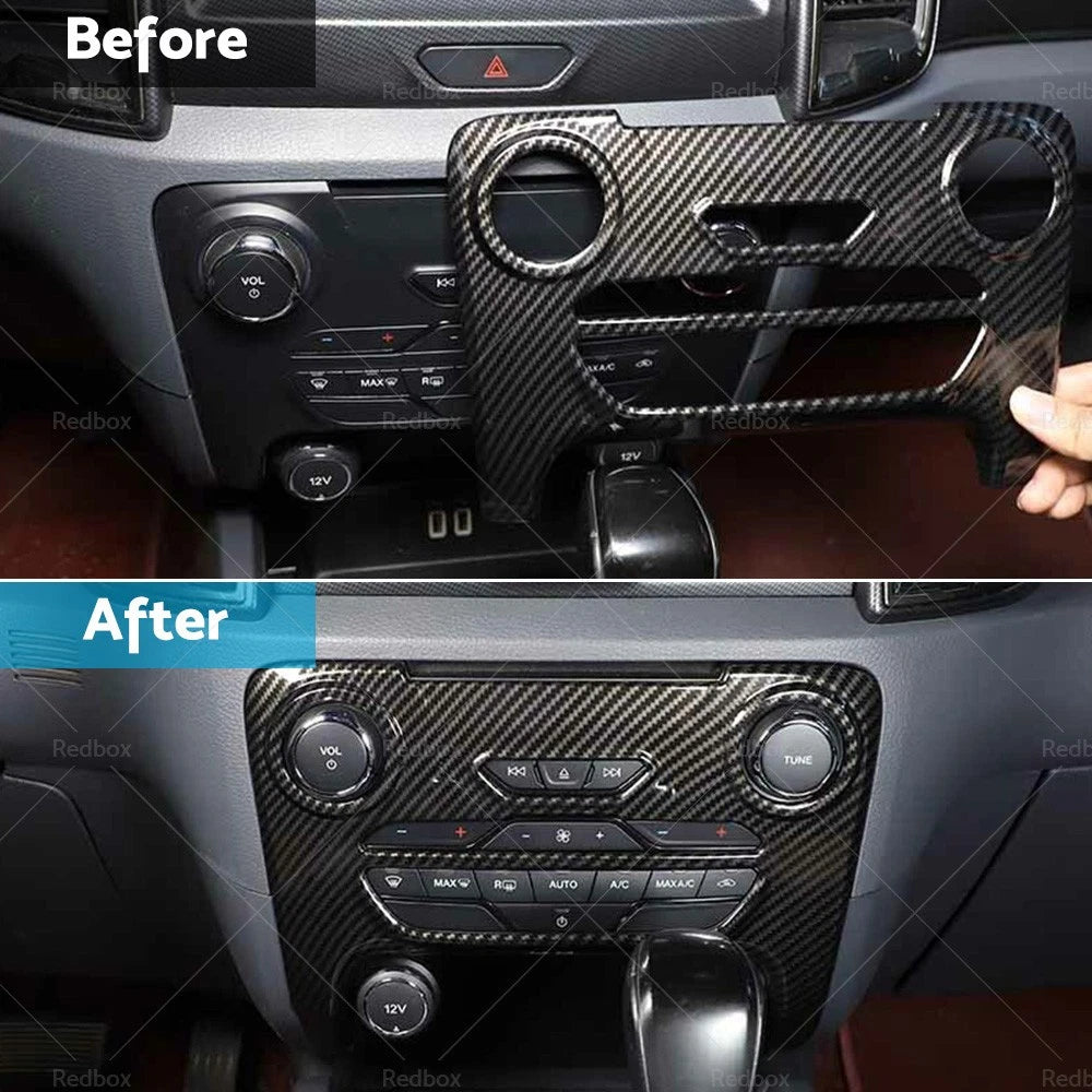 Air Condition Switch Button Cover Trim for Ford Ranger (2015-2021)