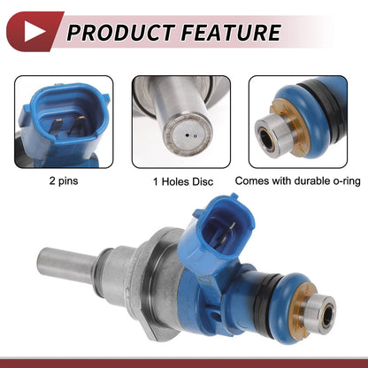 Fuel Injector L3K9-13-250A for Mazda 3 Mazdaspeed 2.3 (2007-2013) 1 Pc Blue