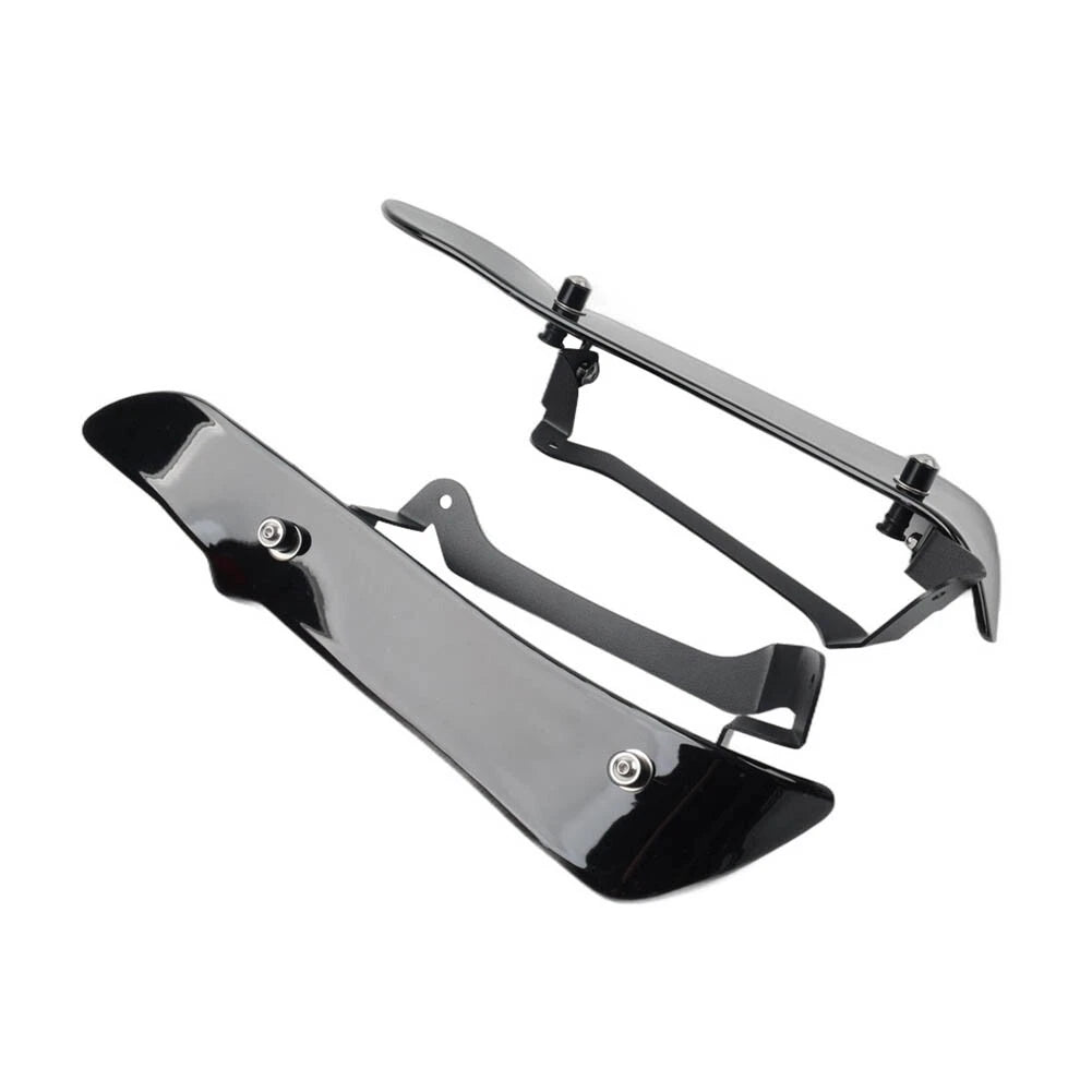 Front Guard Leg Shield Wind Covers for BMW K1600B K1600GTL (2017-2021)