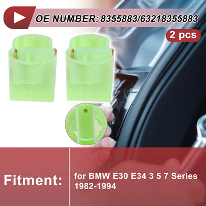2 x Taillight Socket for BMW E30 E34 3 5 7 Series (1982-1994)