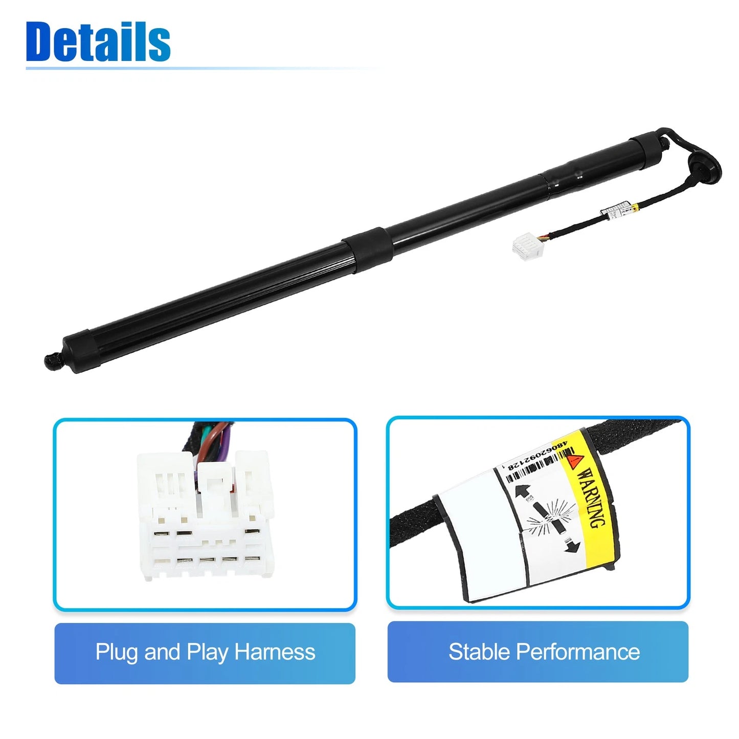 Rear Left Right Tailgate Gas Struts  for Nissan Rogue (2014-2020)