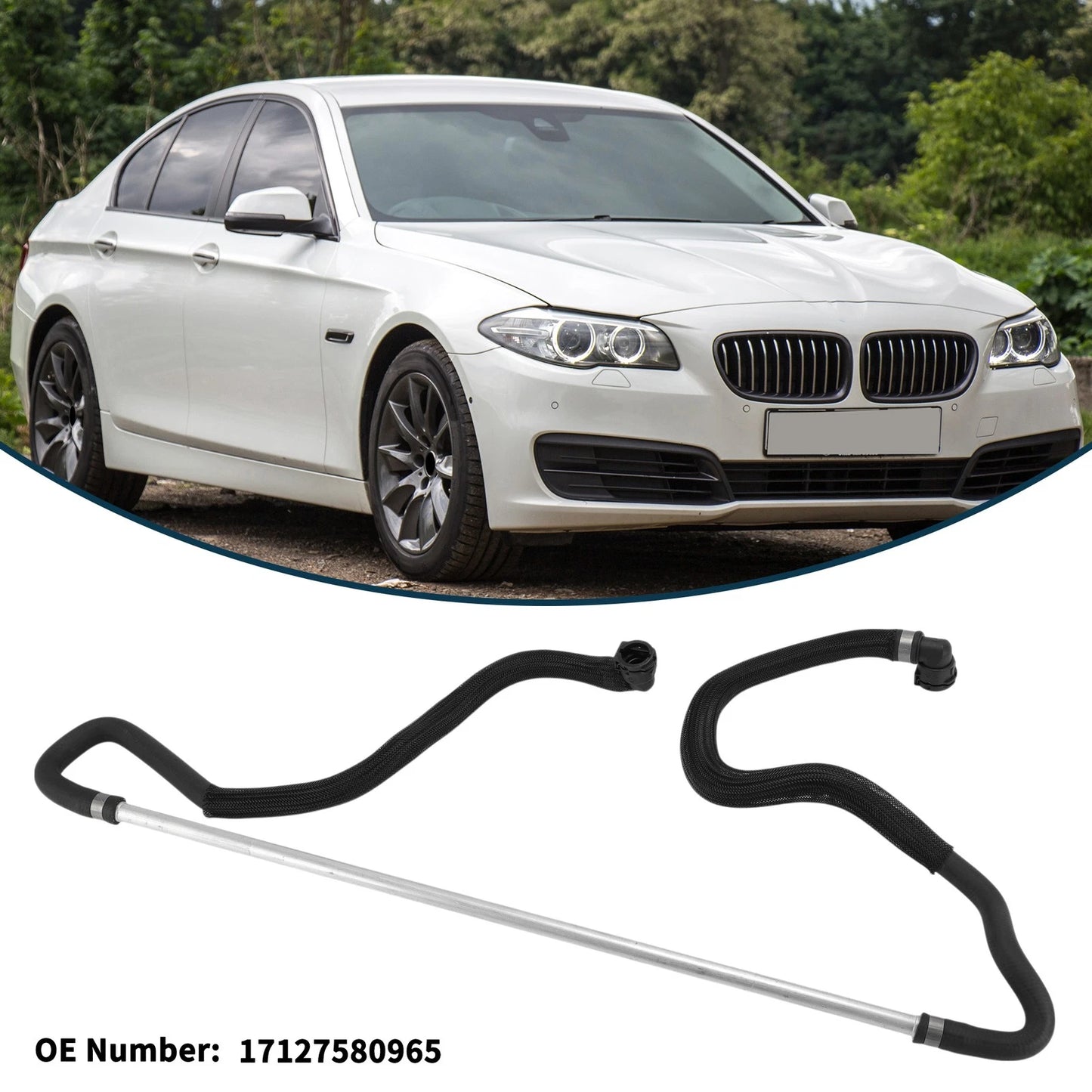 Radiator Hose for BMW 535i 2010-2016 Cooling System Tube