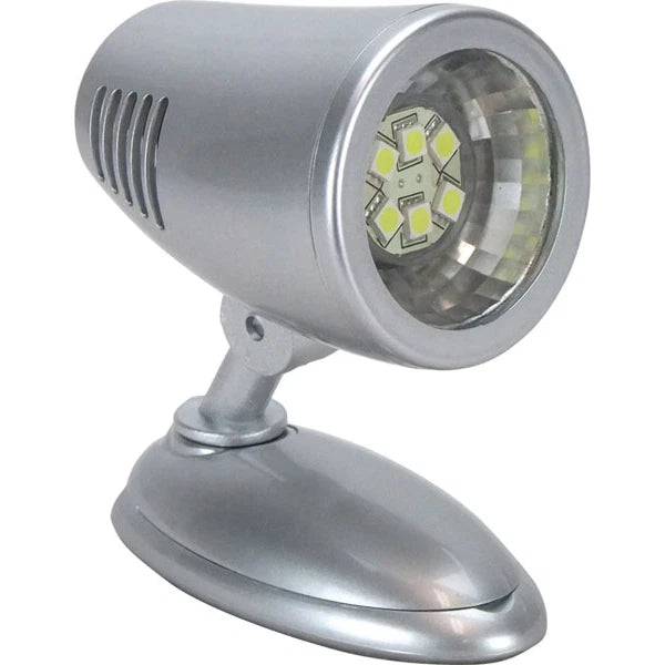 LED Swivel Reading Bunk Light 12V Boat Caravan Cool White On/Off Switch x 4