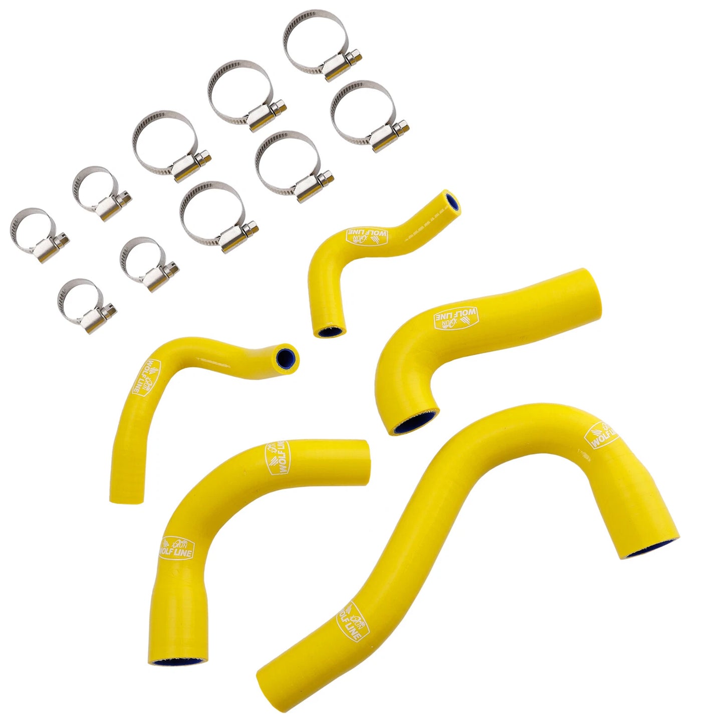 Silicone Radiator Coolant Hose for Yamaha MT-09, XSR900, Tracer 9/GT (2014-2023)