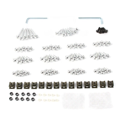 Fairing Bolt Kit for Kawasaki Ninja ZX6R, ZX7R, ZX9R, ZX14 (2000-2023)