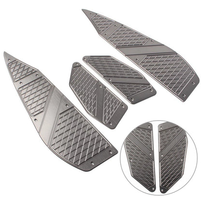 Footrest Pedals for YAMAHA XMAX300 2017-2018, XMAX250 2011-2016 Titanium