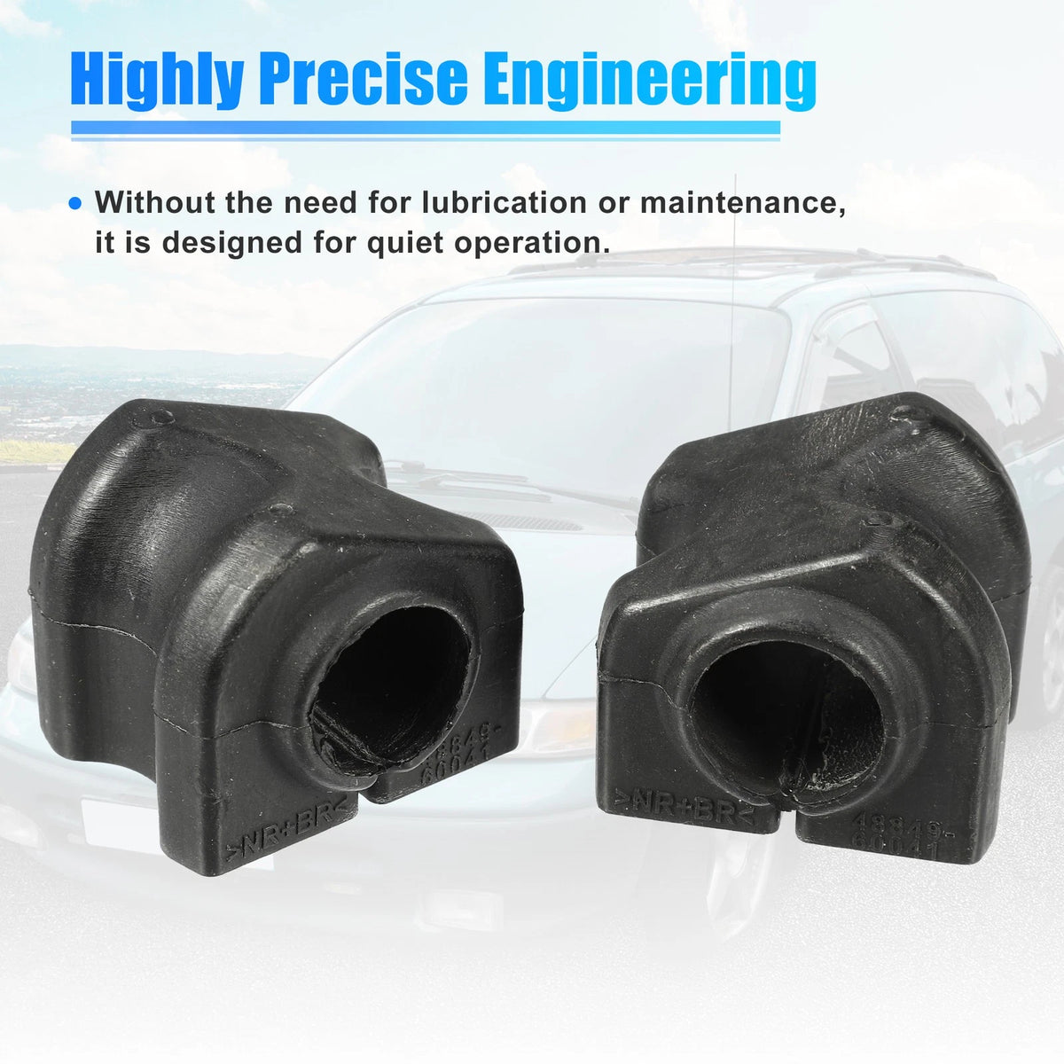Car Suspension Stabilizer Bar Bushings for Toyota 4Runner (2003-2023)