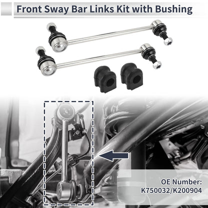 Front Stabilizer Bar Links & Bushings for Kia Magentis (2006-2010)