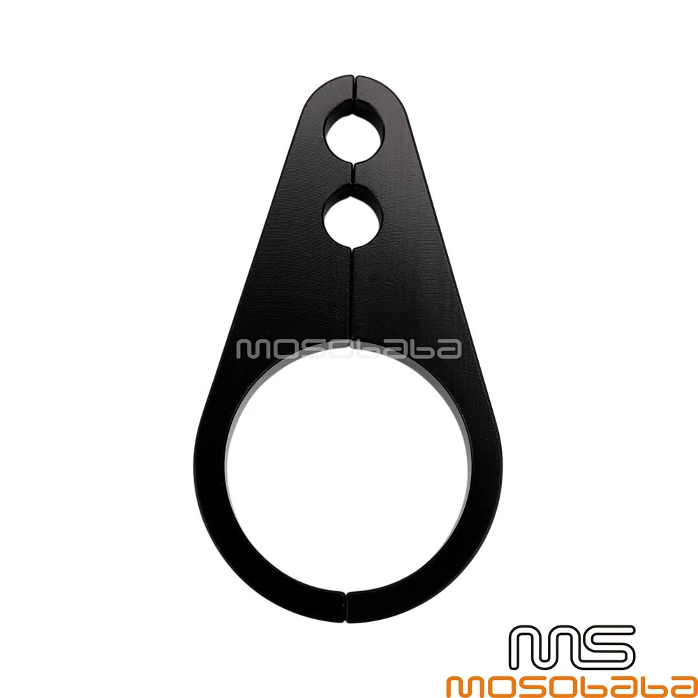 1 x 1-1/4" Black Handlebar Throttle Cable Clamp for Harley
