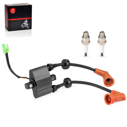 Ignition Coil w Spark Plug for Yamaha 4-Stroke F15/F20/F25