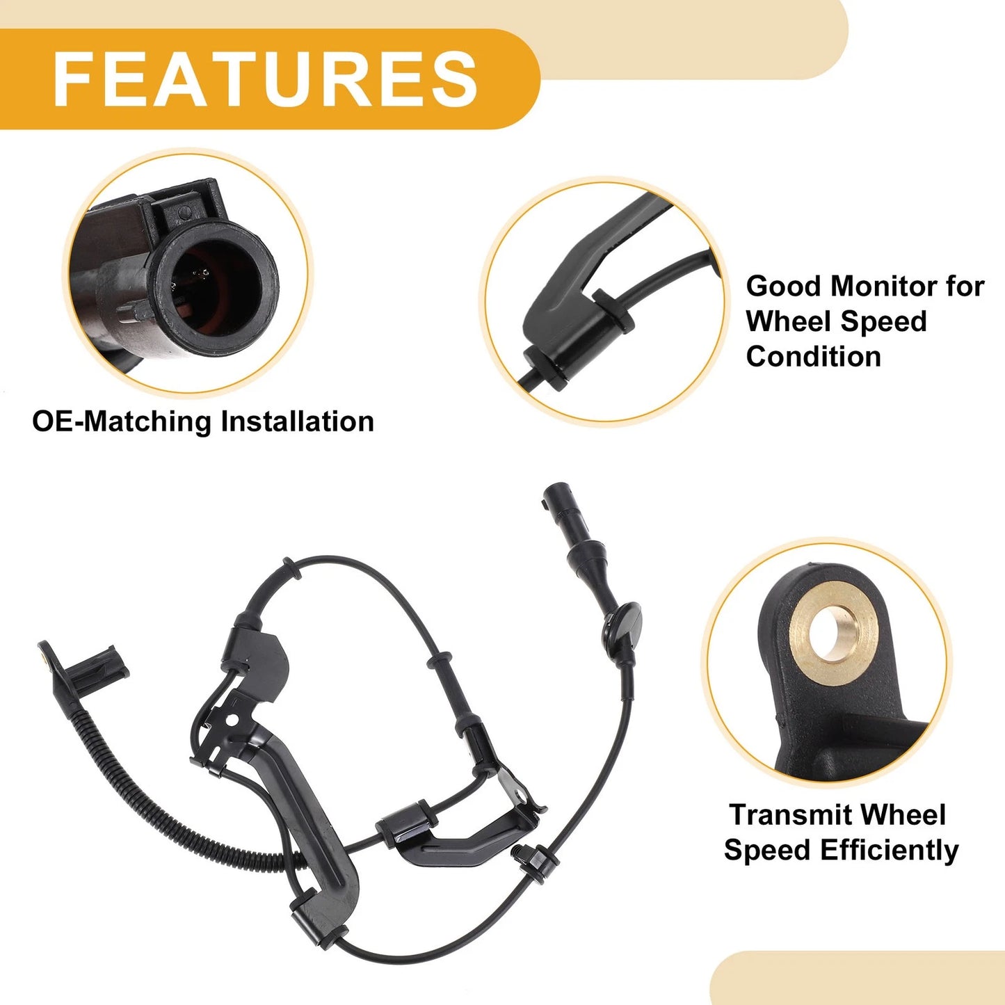 ABS Wheel Speed Sensor for Ford Escape (2001-2007)