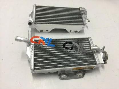 Aluminum Radiator + Red Hoses for Honda CR250R CR250 (2005-2007)