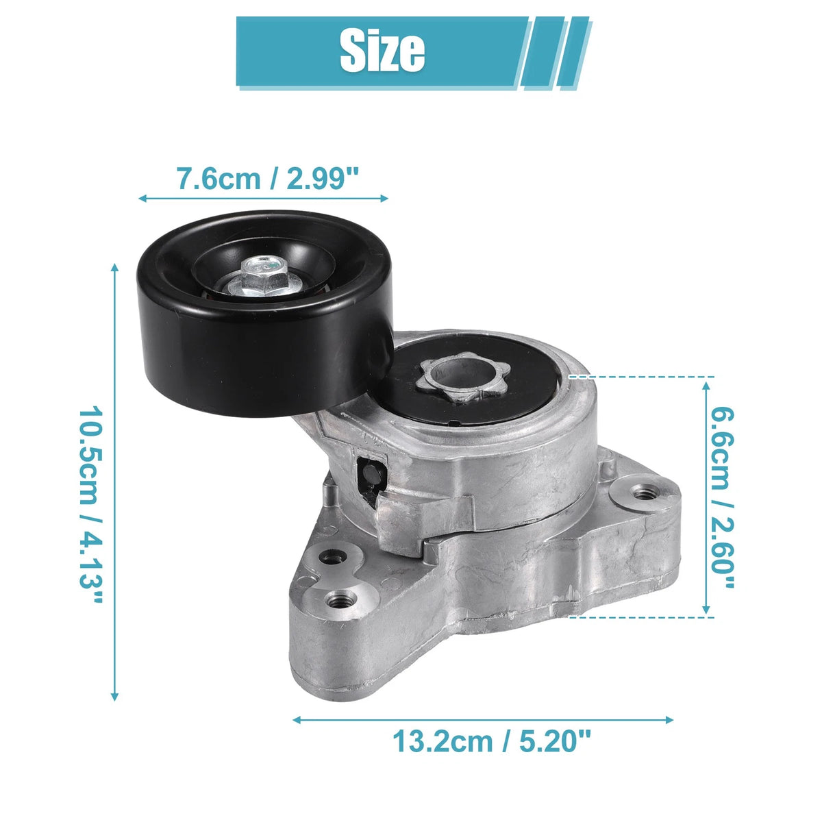 Belt Tensioner Pulley Assembly for Honda Accord CRV Civic TSX (2003-2011)