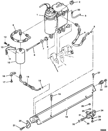 Regulator Kit for Mercury Mercruiser D48A (40-60HP)