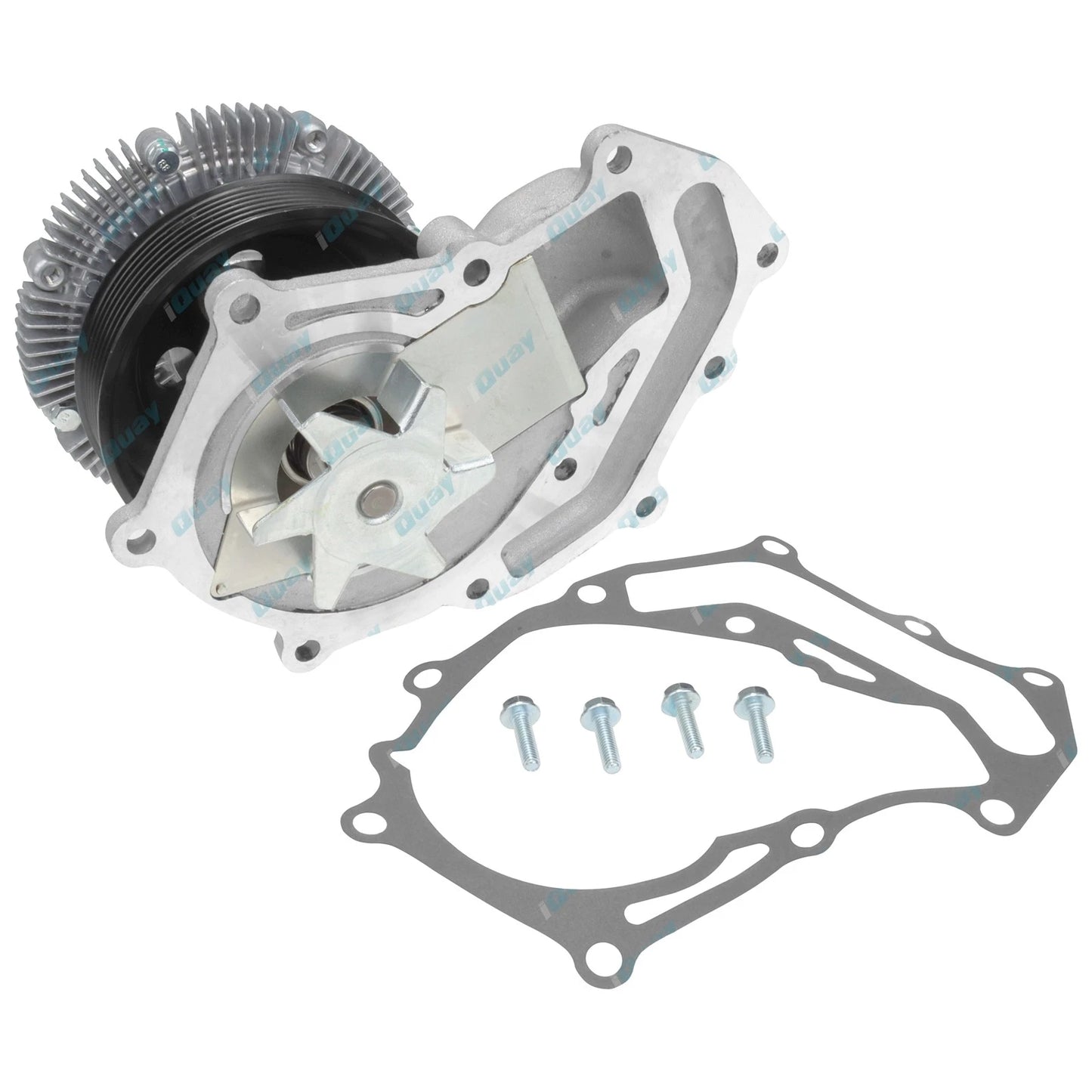 Water Pump + Fan Clutch for ELGRAND ATE50 1999-2002 4cyl ZD30 3.0L Turbo Diesel