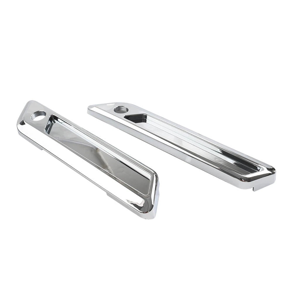 Saddle Bag Hinge Latch Cover Chrome for Harley Touring Electra Glide (2014-2023)