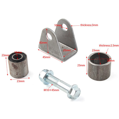 Swing Arm Support Buffer Sleeve w/Steel Bushing for Universal Fit ATV