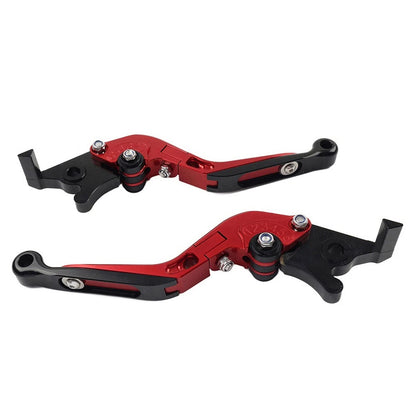Red CNC Folding Extendable Brake Clutch Levers for BMW S1000XR (2015-2021)
