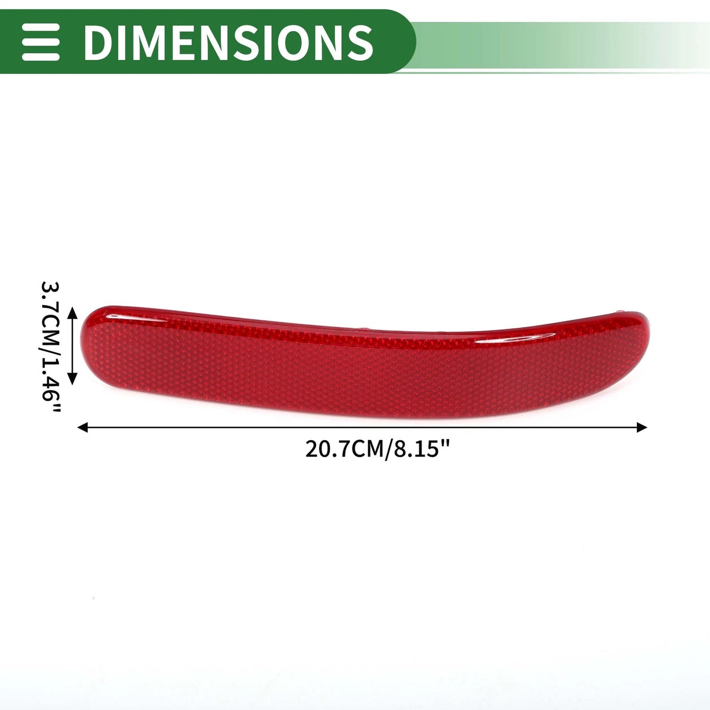 Bumper Reflector for BMW Mini Cooper Clubman R55 (2008-2014) Right