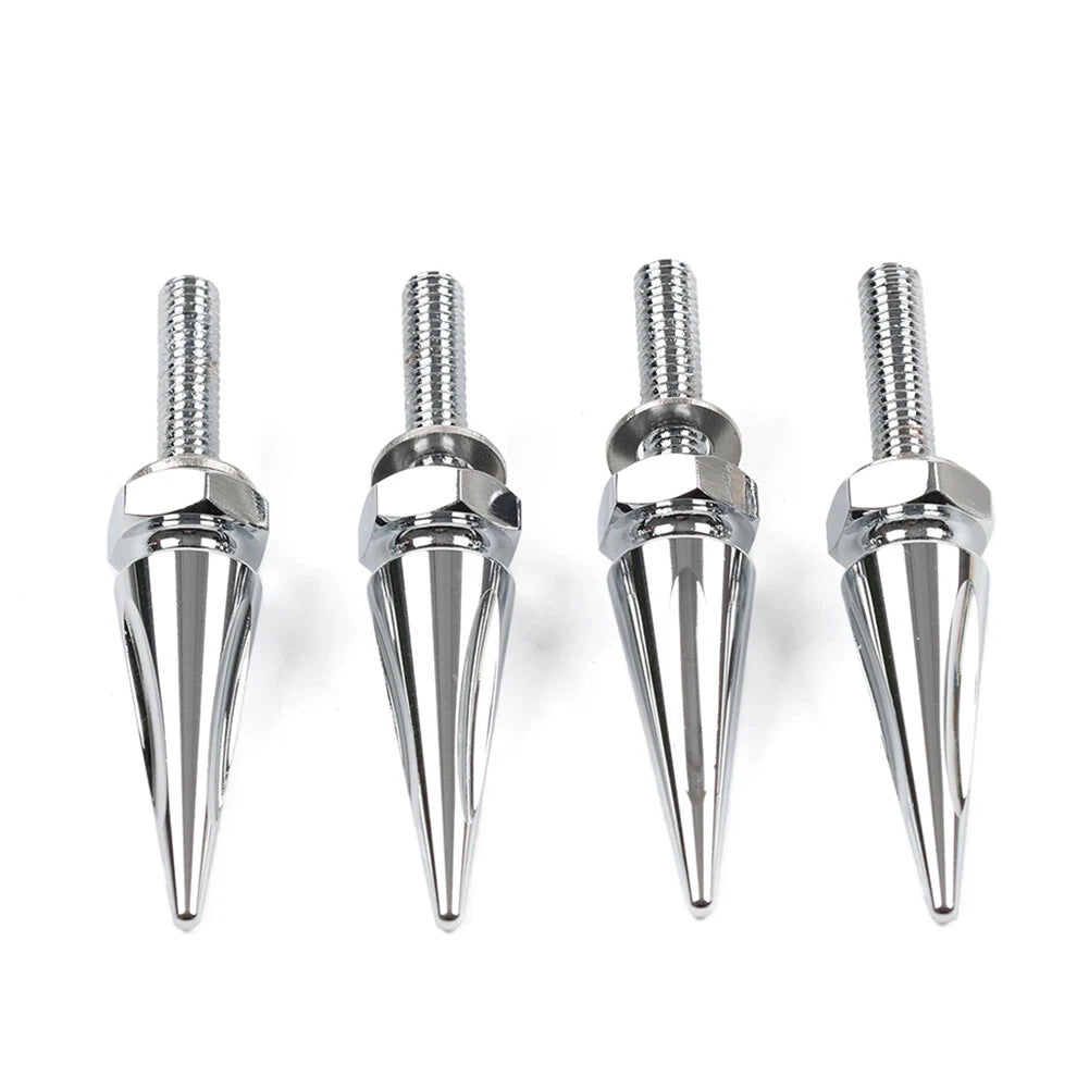 Chrome Windshield Spike Bolts for Harley Road Glide (2015-2023)