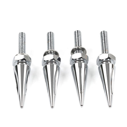 Chrome Windshield Spike Bolts for Harley Road Glide (2015-2023)