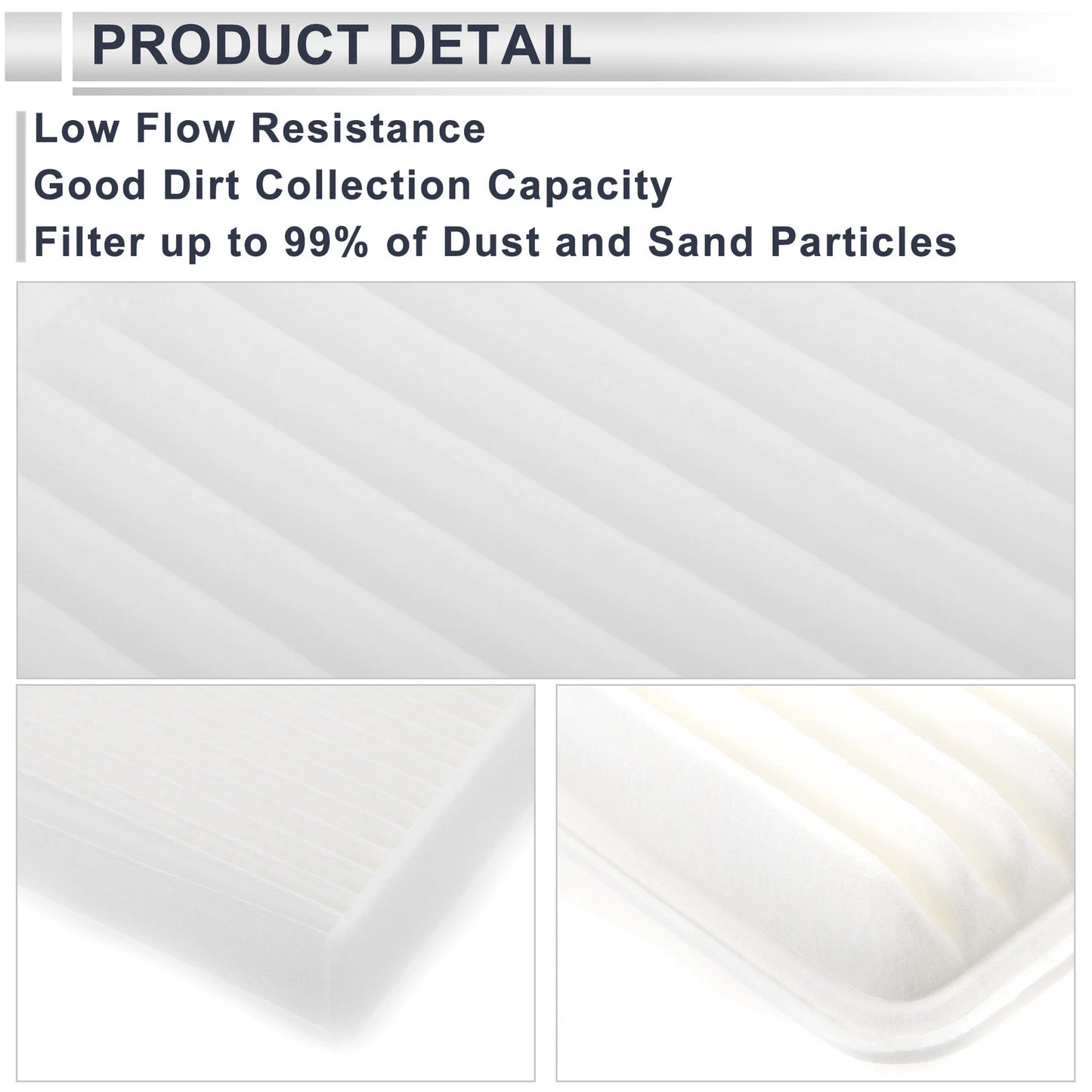 Engine Cabin Air Filter Combo for Toyota Avalon 3.5L (2005-2012)