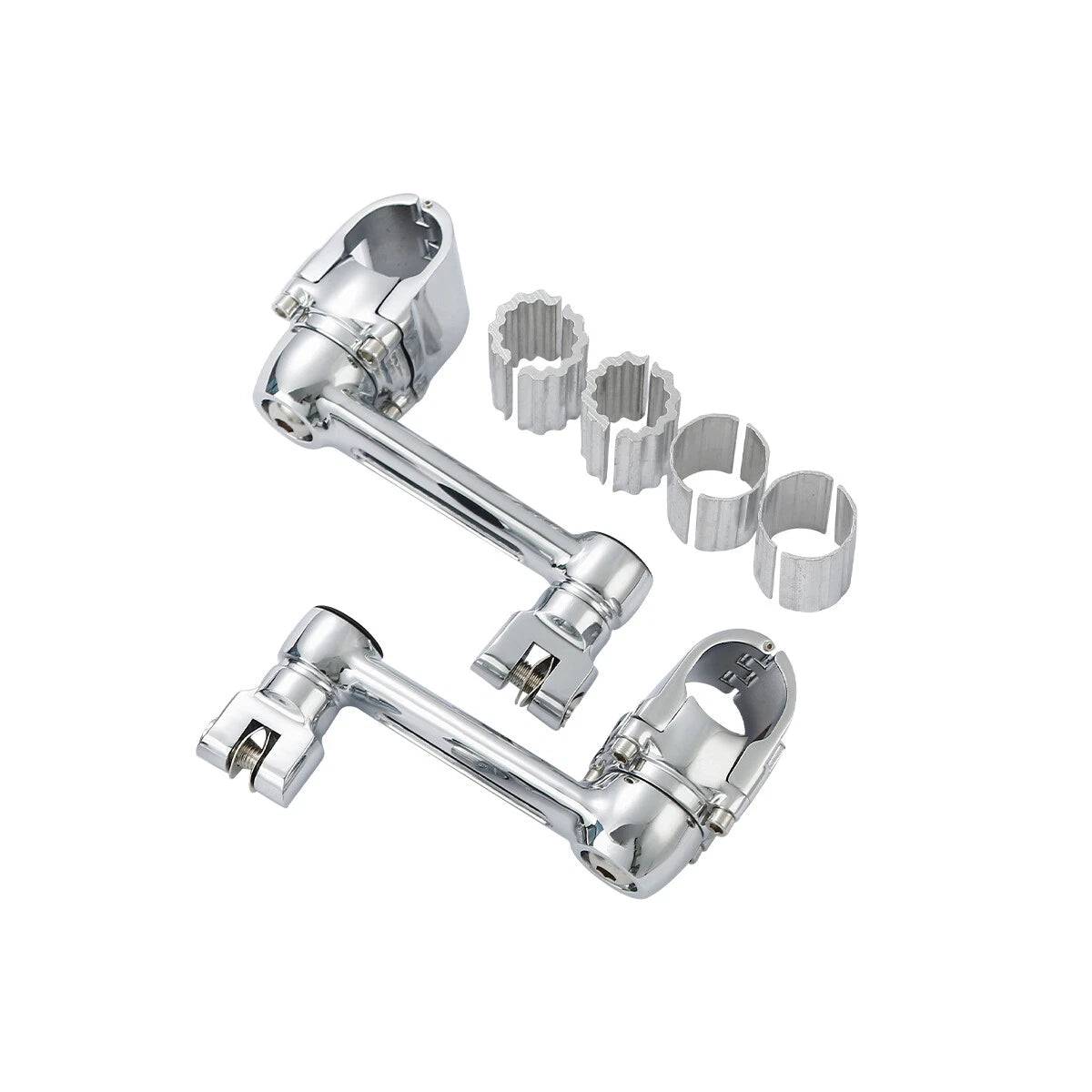 Chrome Footrest Footpeg Bracket Mount for Honda Goldwing 1800