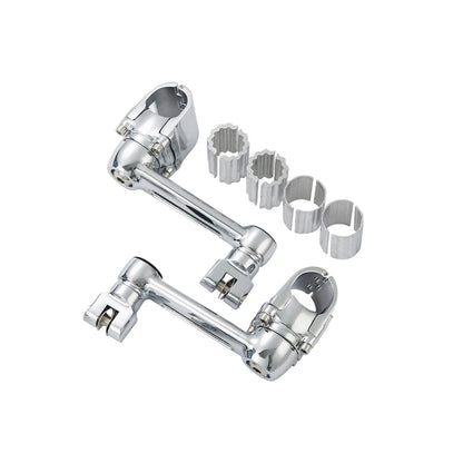 Chrome Footrest Footpeg Bracket Mount for Honda Goldwing 1800
