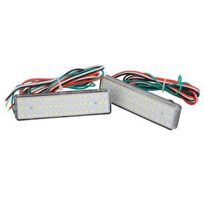 Rear Bumper LED Reflector Lights for Opel Vauxhall Vivaro Movano (2001-2014)