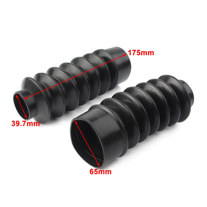 39MM Rubber Fork Gaiters for Harley Sportster XL883 XL1200
