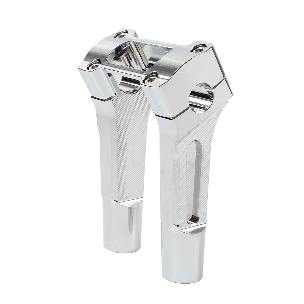 Chrome 6'' Pullback Handlebar Riser for Harley Dyna M8 Softail Street Bob (18-21)