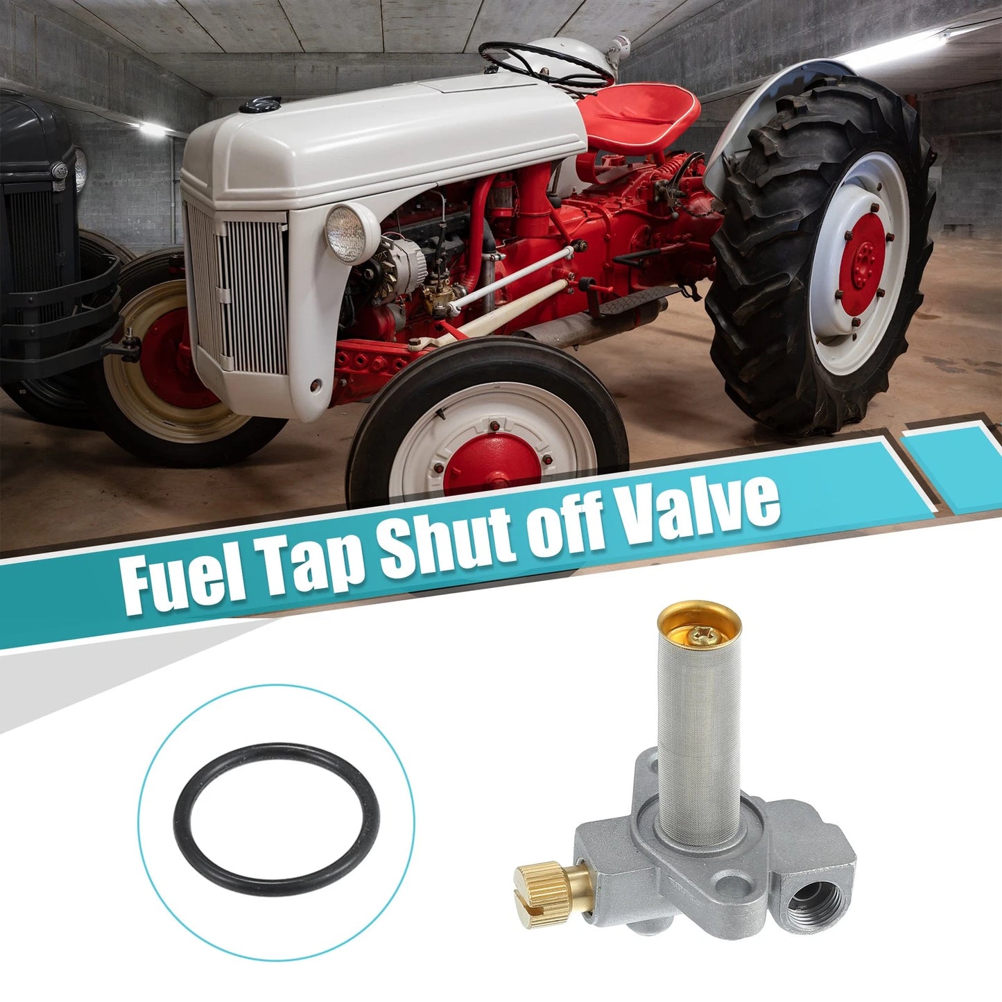 Car Fuel Tap Shut Off Valve for Ford Tractor 501 (1955-1964)