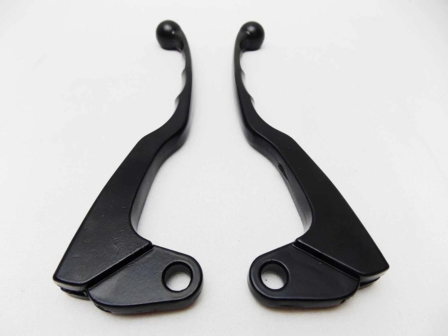 Black Forseti Front Brake & Clutch Lever Set for Yamaha DT250 (1977-1981)
