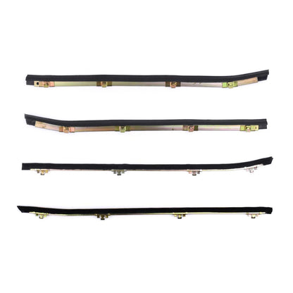 Weatherstrip Door Belt w Vent Set 4 L+R Fits Datsun 620 1500 Pickup 1972-79 D06