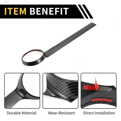 Central Control Air Vents Cover for Chevy Colorado (23-24) Carbon Fiber Pattern