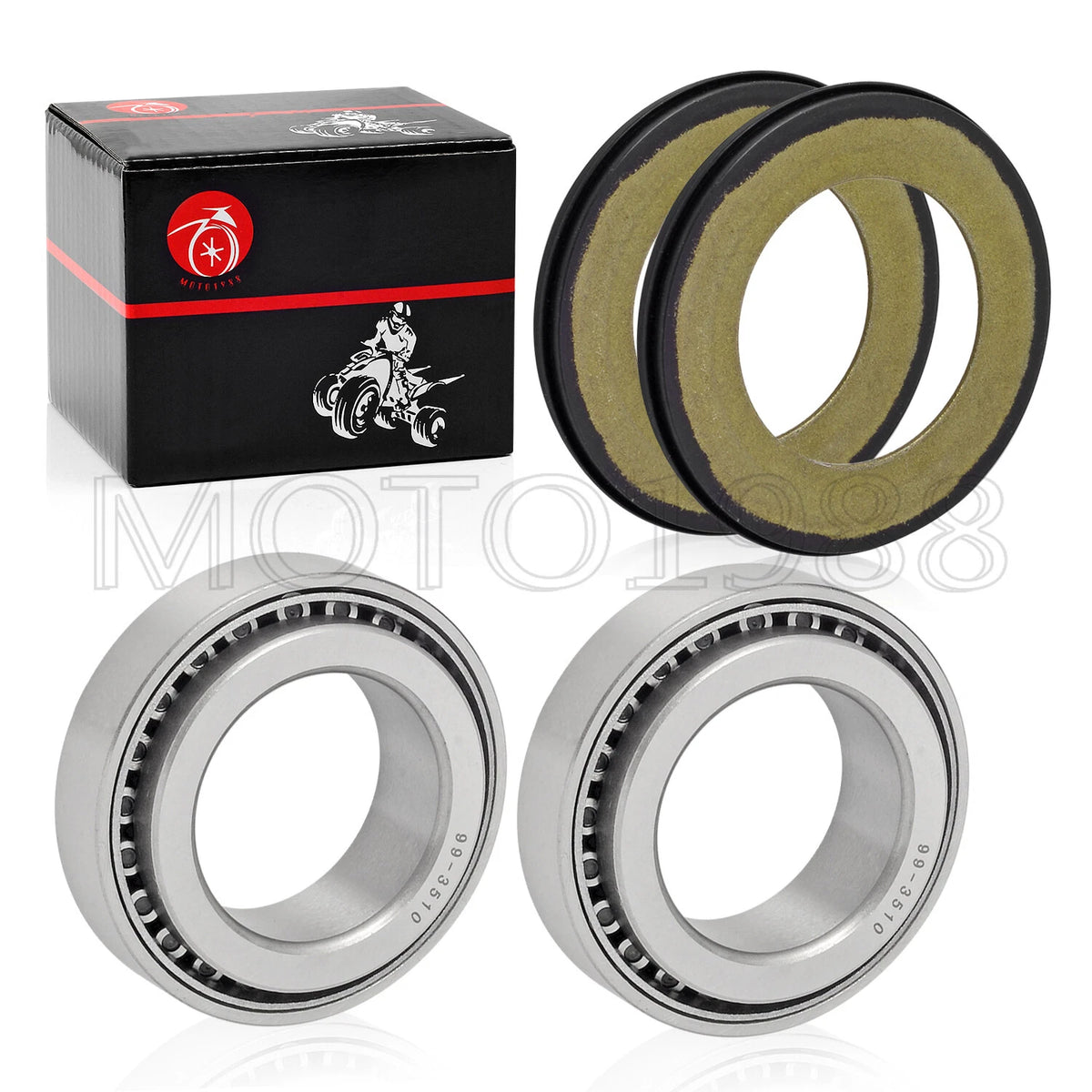 Steering Stem Bearing + Seal Cover Kit for Honda CRF250R 2004-2009