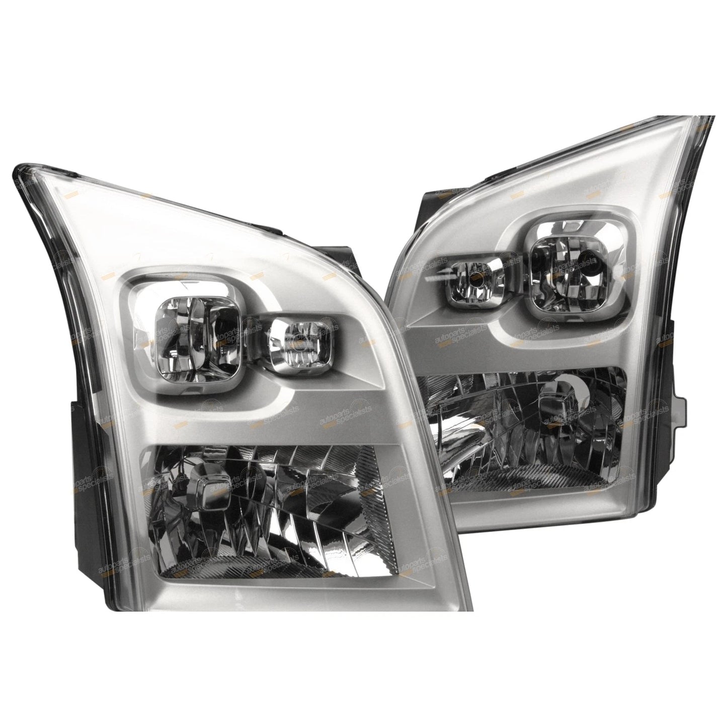 Headlights Left+Right Pair Ford Transit Van VM (2006-2006)