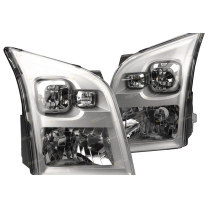 Headlights Left+Right Pair Ford Transit Van VM (2006-2006)