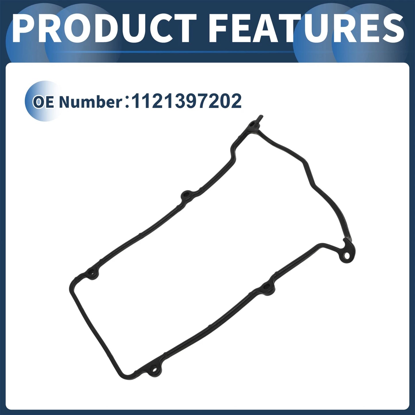 Engine Valve Cover Gasket for Toyota Duet (1998-2004) 1 Pcs