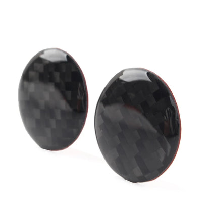 2 x Central Control Radio Switch Knob Covers for Jeep Wrangler JK (2011-2017)
