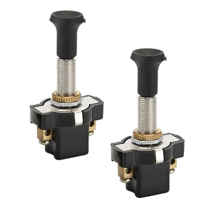 8mm ON-OFF Push-Pull Switch for Vehicle Car DC 12V (Fits Most Models)