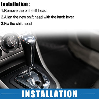 Shifter Adapter Lever Gear Shift Knob for Peugeot 106 107 206 207 (1991-2014)