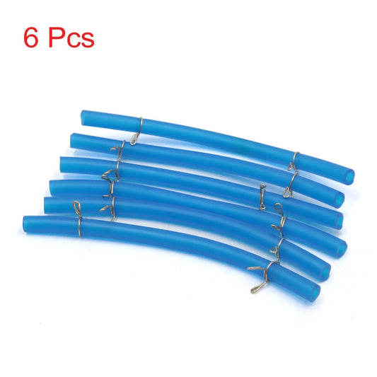 6 x 4mm Inner Dia Petrol Hose with Clamps for Motorcycle/Scooter