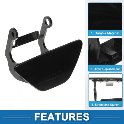 Front Left Washer Nozzle Cover for BMW 528i (2014-2016) Black
