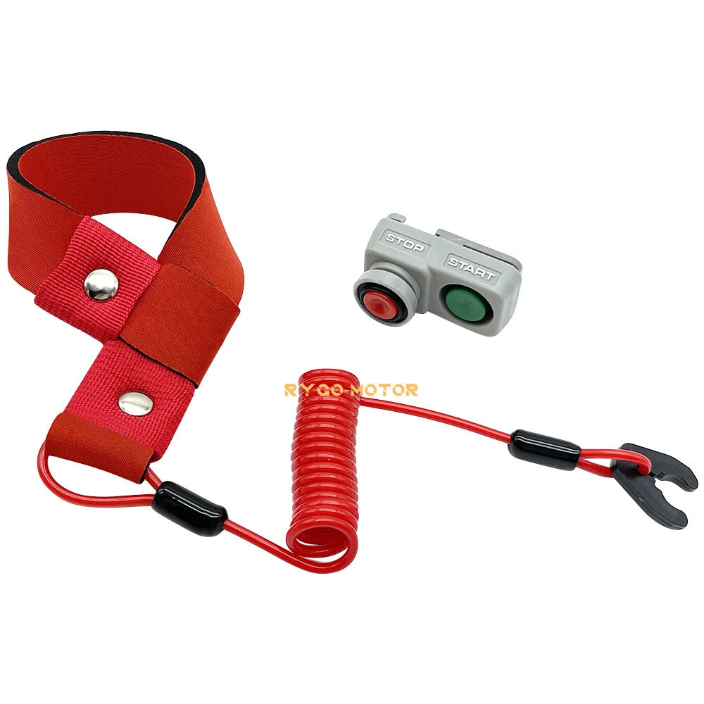 Tether Lanyard Stop Switch for Kawasaki Jet Ski JS750 (1992–2002)