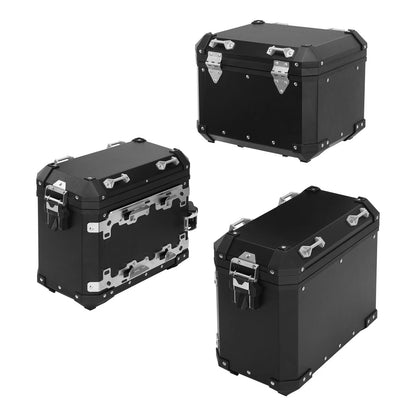 Tail Box Case Luggage Pannier Bags for BMW R1300GS (2023-2025) Black